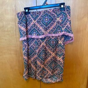 Aztec colorful romper